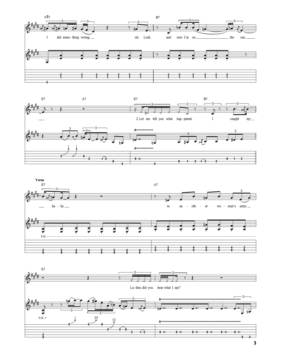 On The Run On The Run Acoustic Guitar scores gallery preview page 3