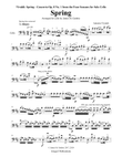 Vivaldi - The Four Seasons: Spring for Solo Cello