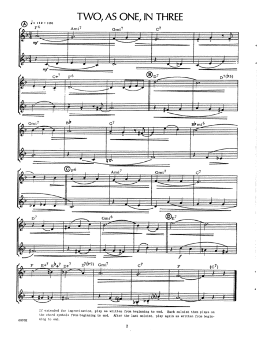 14 Jazz-Rock Duets Percussion scores gallery preview page 3