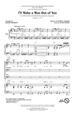 I'll Make A Man Out Of You (from Mulan) (arr. Roger Emerson)