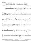 Peaceful the Wondrous Night - Bb Trumpet 3