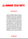 21 Baroque duets for 2 Cello's