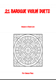21 Baroque duets for 2 Violins