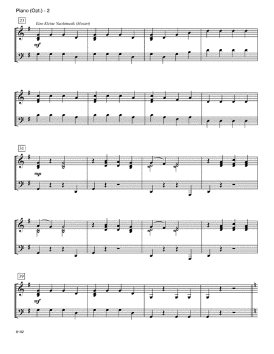 Accent On The Classics - Piano Accompaniment Piano Accompaniment scores gallery preview page 2