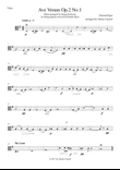 Elgar - Ave Verum Op.1 No.1 arranged for String Orchestra - Viola