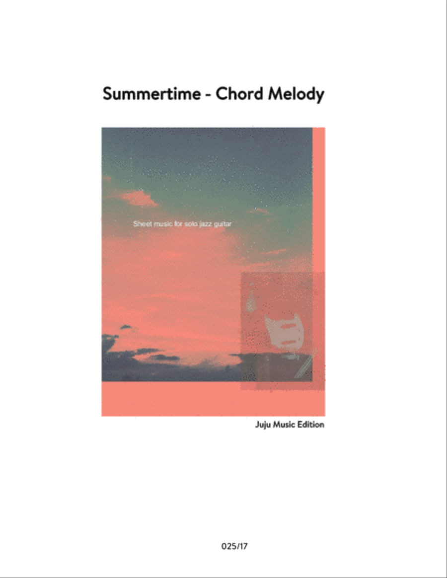Summertime Electric Guitar scores gallery preview page 1