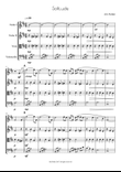 Solitude for String quartet