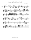 Guitar & Violin Duet No. 1