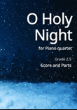 O Holy Night for Piano quartet