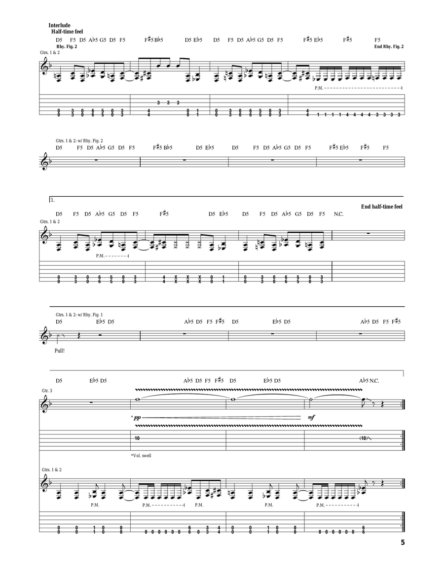 Davidian Acoustic Guitar scores gallery preview page 5