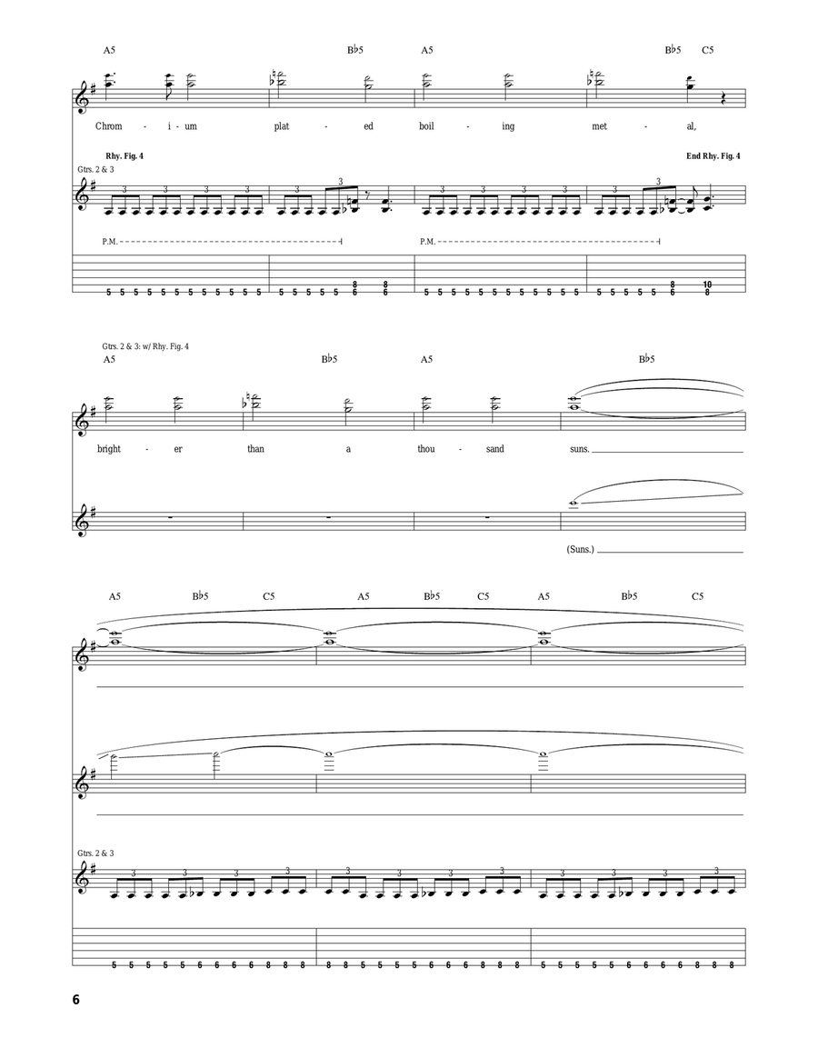 Painkiller Painkiller Acoustic Guitar scores gallery preview page 6