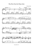The First Noel for Piano Solo