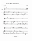 In the Bleak Midwinter for flute and harp