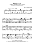 Knights of Gold Piano Solo by Christopher Boscole