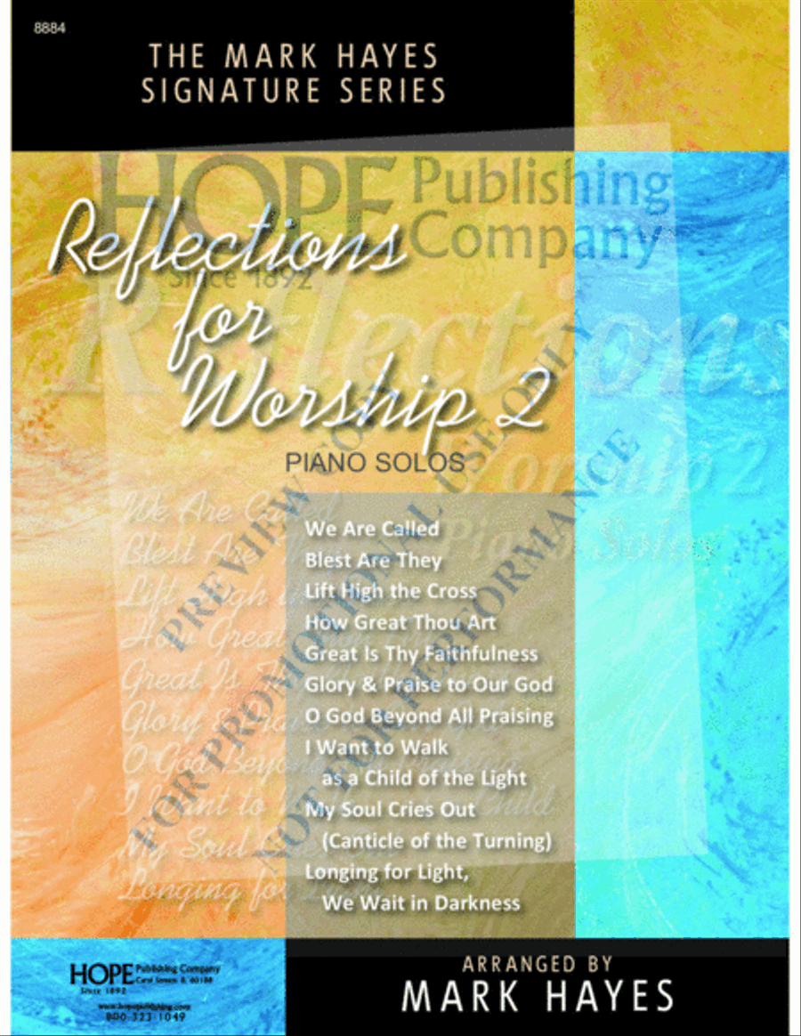 Reflections For Worship II Piano Solo scores gallery preview page 2