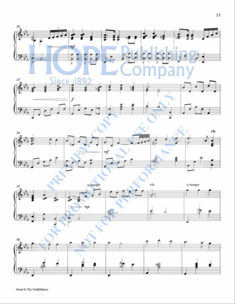 Reflections For Worship II Piano Solo scores gallery preview page 16