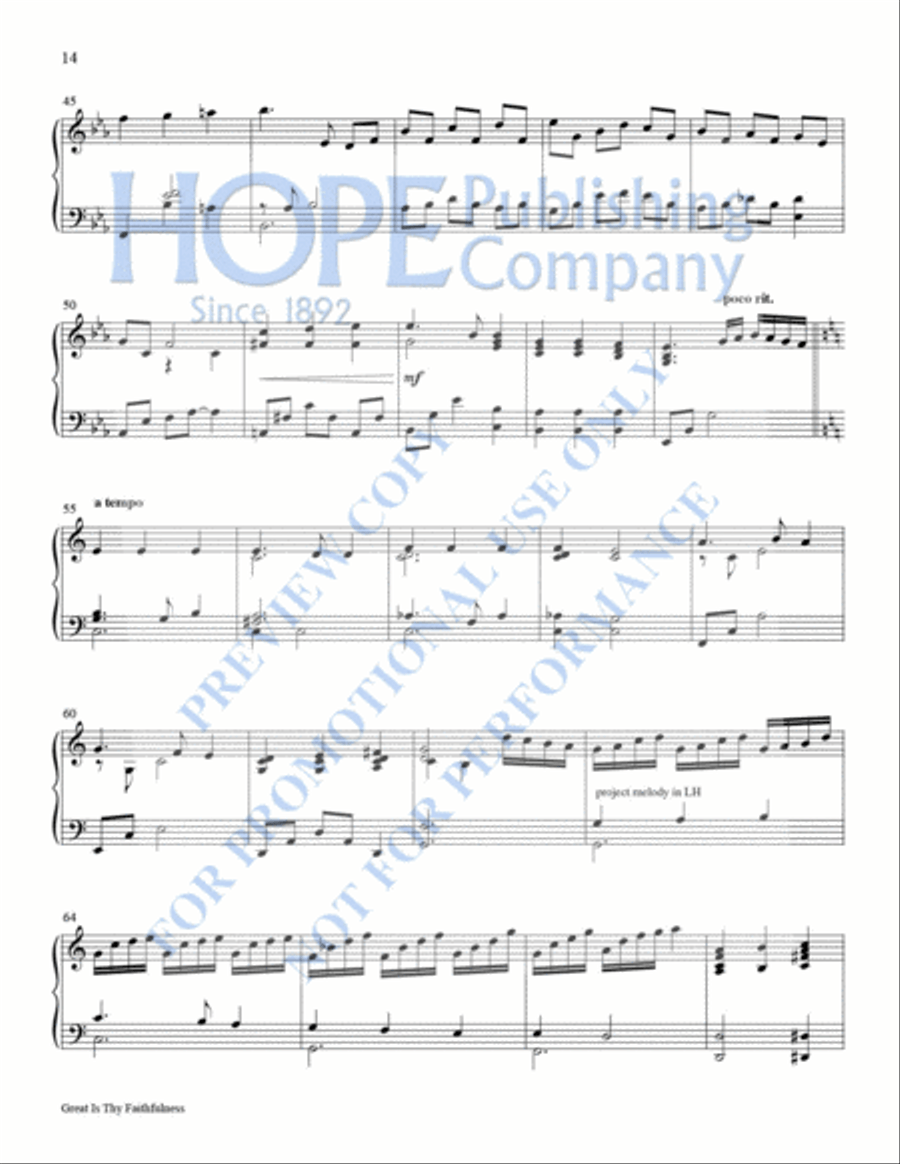 Reflections For Worship II Piano Solo scores gallery preview page 17