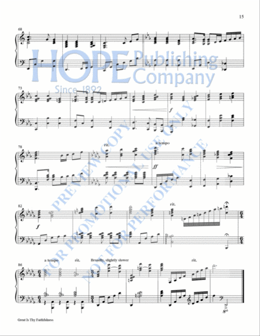 Reflections For Worship II Piano Solo scores gallery preview page 18