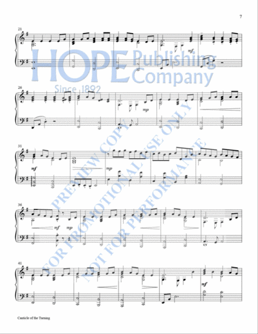 Reflections For Worship II Piano Solo scores gallery preview page 10