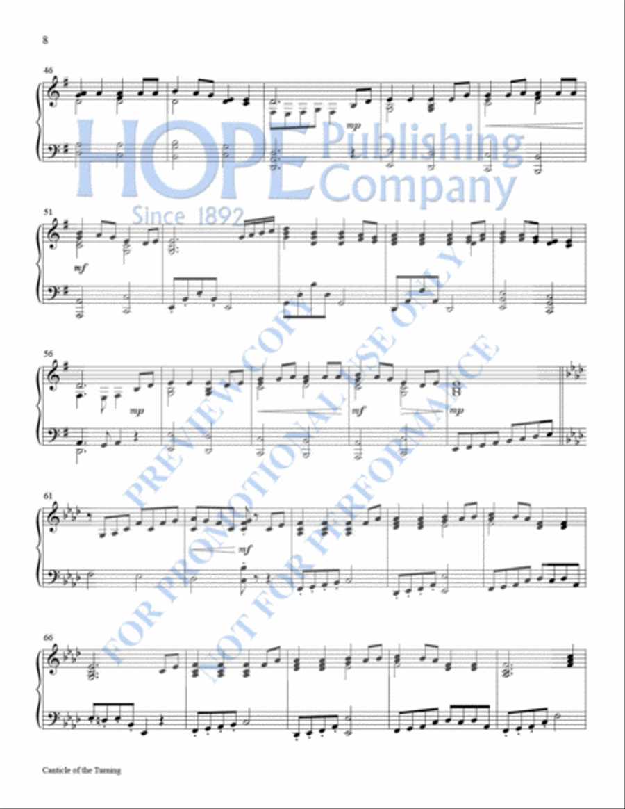 Reflections For Worship II Piano Solo scores gallery preview page 11