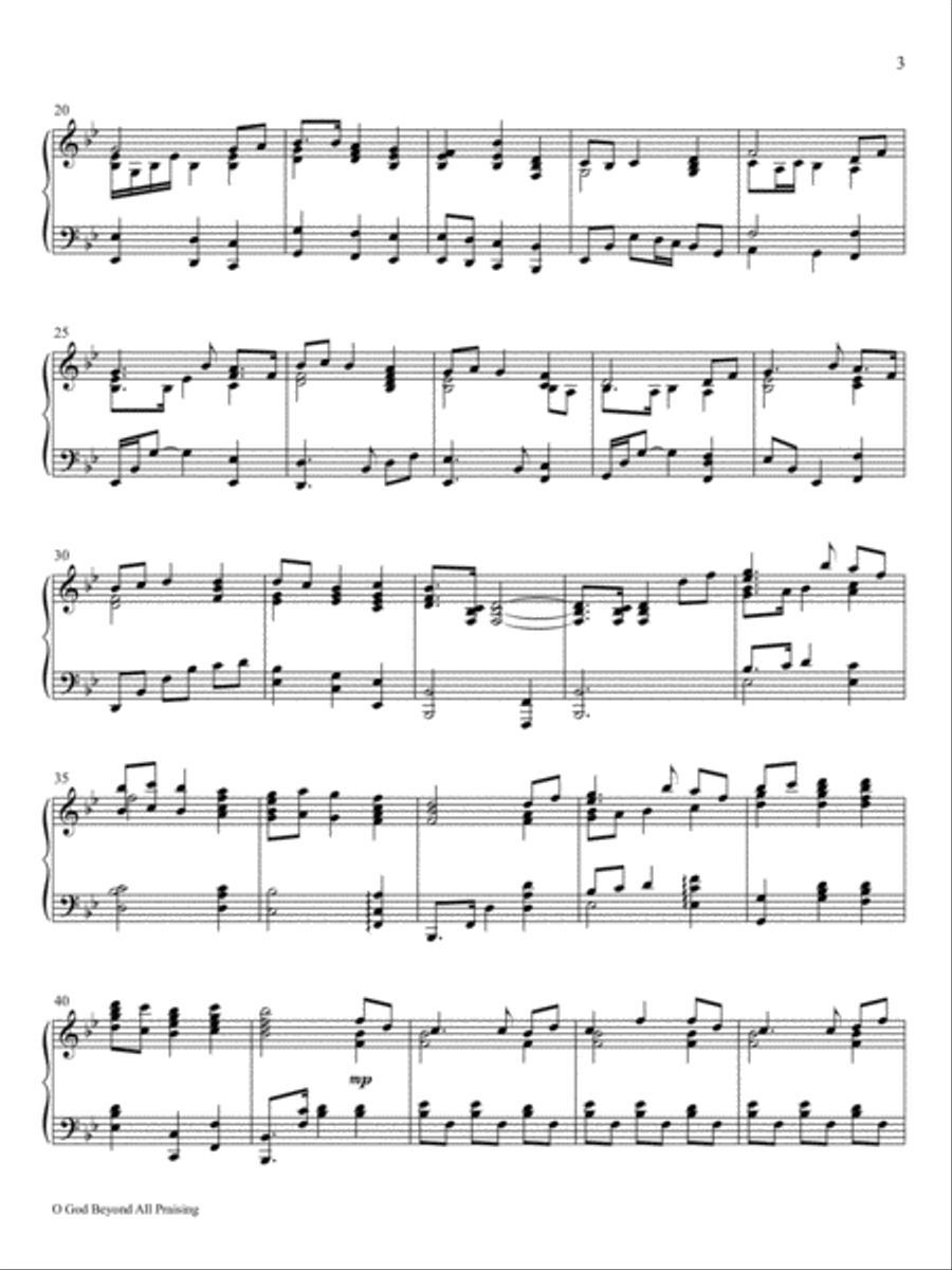 Reflections For Worship II Piano Solo scores gallery preview page 23