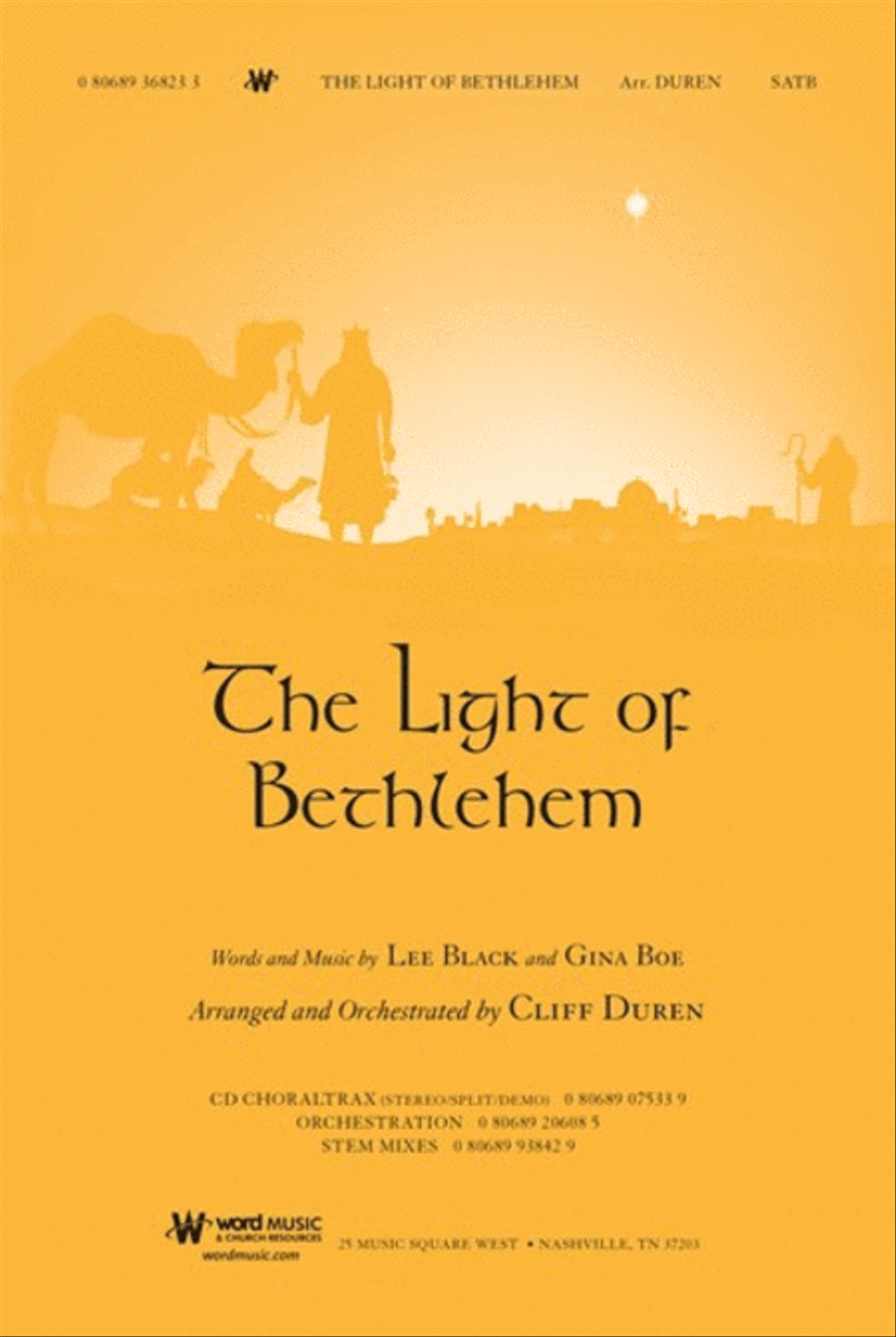The Light of Bethlehem - Stem Mixes Choir scores gallery preview page 1