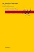 He, Watching Over Israel - SATB mini preview