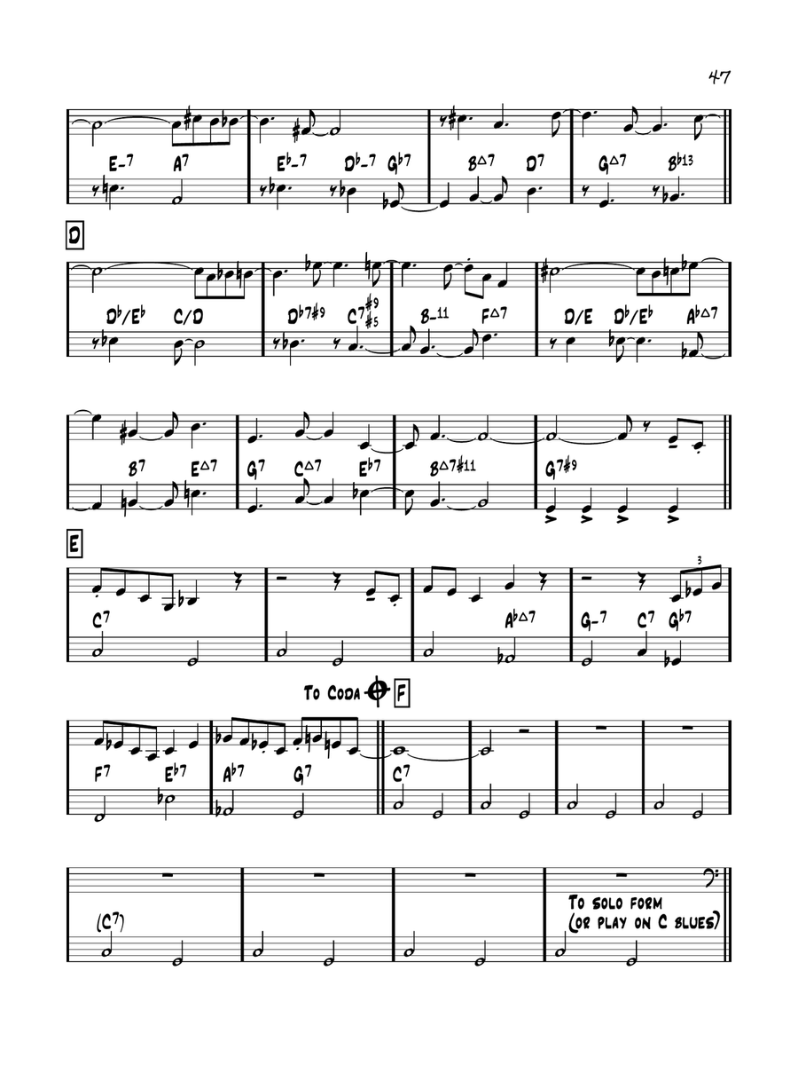 Calvin's Keys Calvin's Keys Piano scores gallery preview page 2