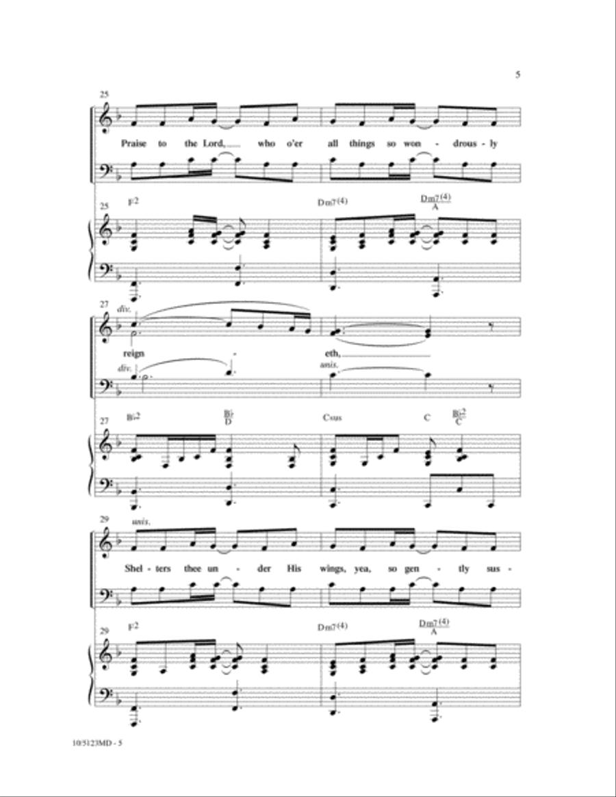 Glad Adoration Glad Adoration 4-Part scores gallery preview page 5