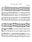 Queen of Sheeba Piano Trio (1 Piano 6 Hands)
