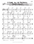 O Come, All Ye Faithful