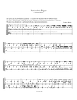 Percussive Fugue Piano Trio (1 Piano 6 Hands) no use of keyboard