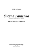 Śliczna Panienka