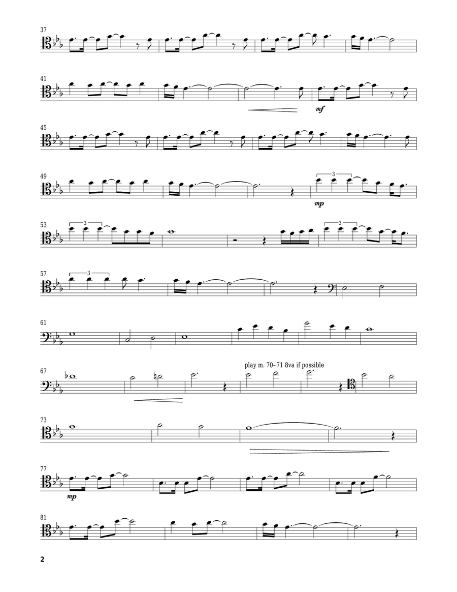 Story Of My Life Story Of My Life Cello Solo scores gallery preview page 2