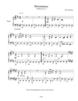 Persistence (Meditation no. 3 for Solo Piano) mini preview