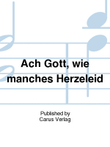 O God, what glut of care and pain (Ach Gott, wie manches Herzeleid)