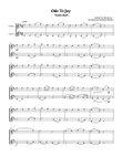 Beethoven's Ode To Joy Violin Duet
