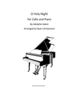 O Holy Night- Cello and Piano