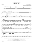 This Is Me (from The Greatest Showman) (arr. Mac Huff) - Drums