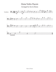 Dona Nobis Pacem - Trombone mini preview