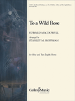 To a Wild Rose