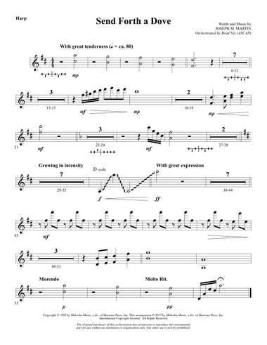 Send Forth a Dove - Harp