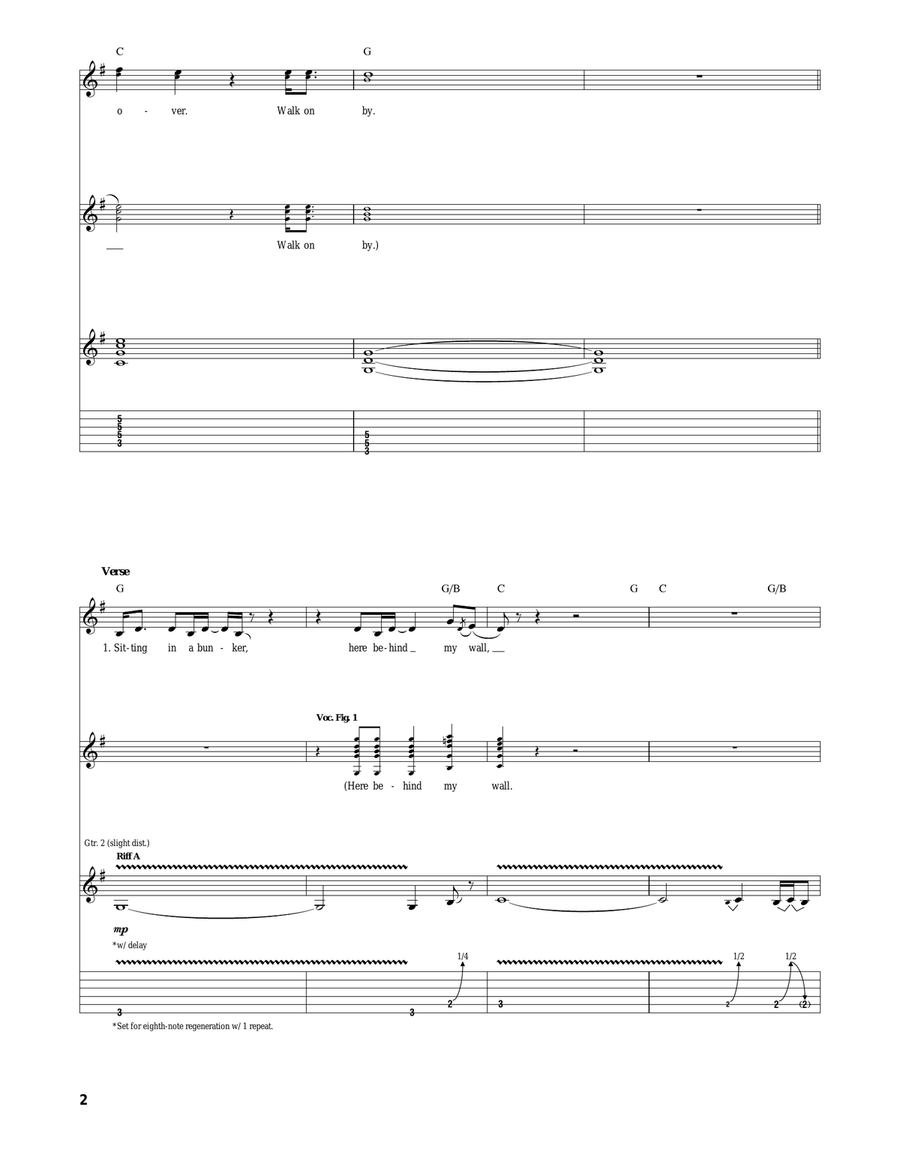 Waiting For The Worms Waiting For The Worms Acoustic Guitar scores gallery preview page 2