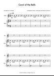 Carol Of The Bells - Violin