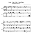 Sugar Plum Fairy Piano Duet - 1 piano 4 hands