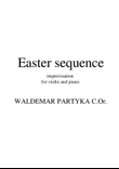 Easter sequence - improvisation for violin and piano