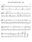 Driving through the Hills (Easy Piano Solo)