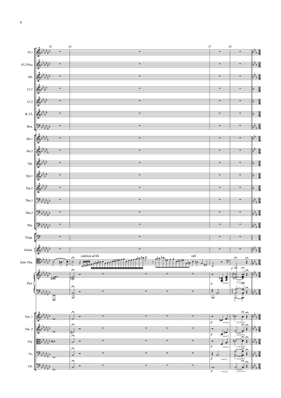 Morceau Symphonique pour Trombone (Concert Piece) Guilmant op. 88 for Orchestra Morceau Symphonique pour Trombone (Concert Piece) Guilmant op. 88 for Orchestra Full Orchestra scores gallery preview page 6