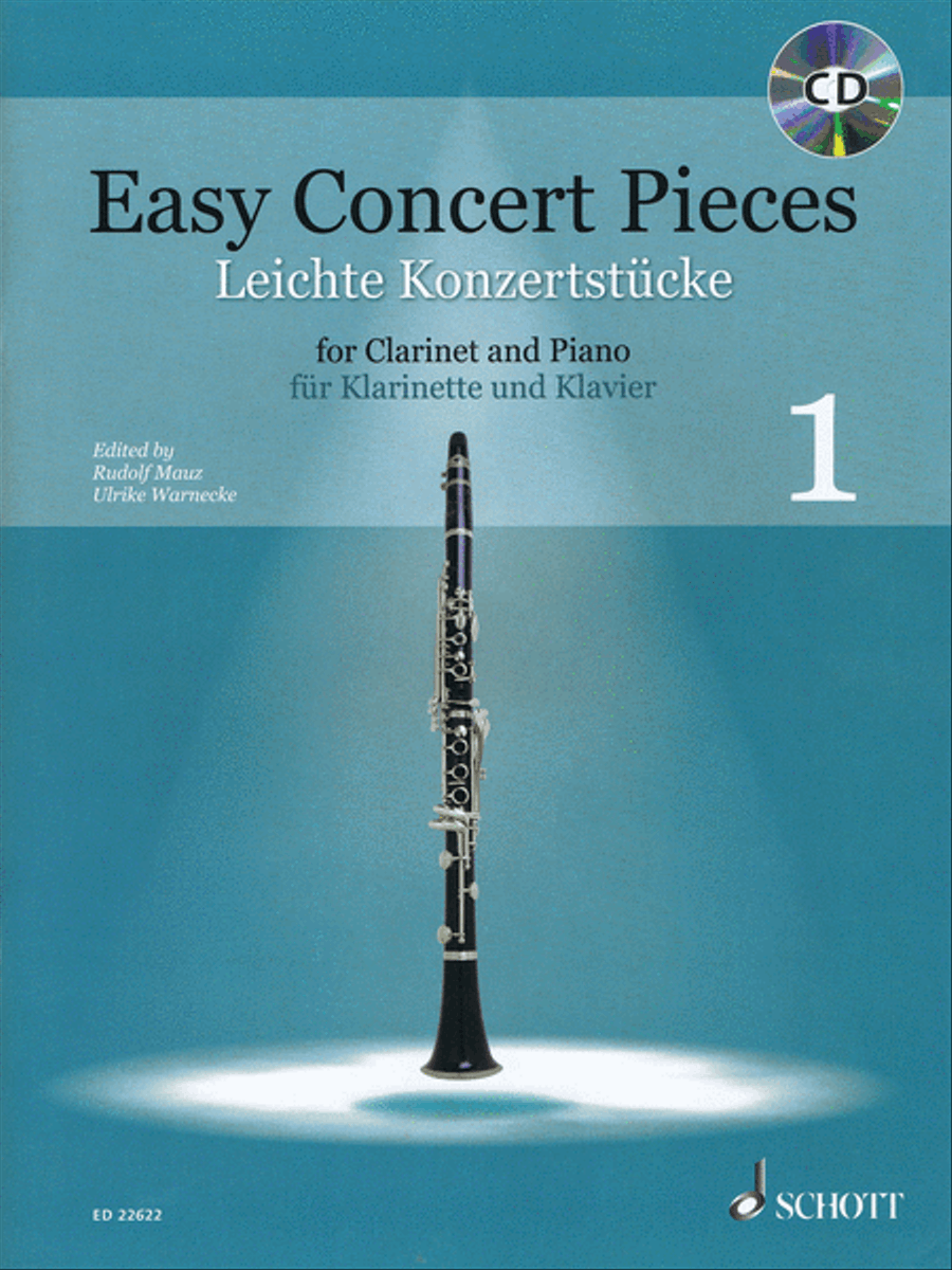 Easy Concert Pieces - Book 1 Clarinet Solo scores gallery preview page 1