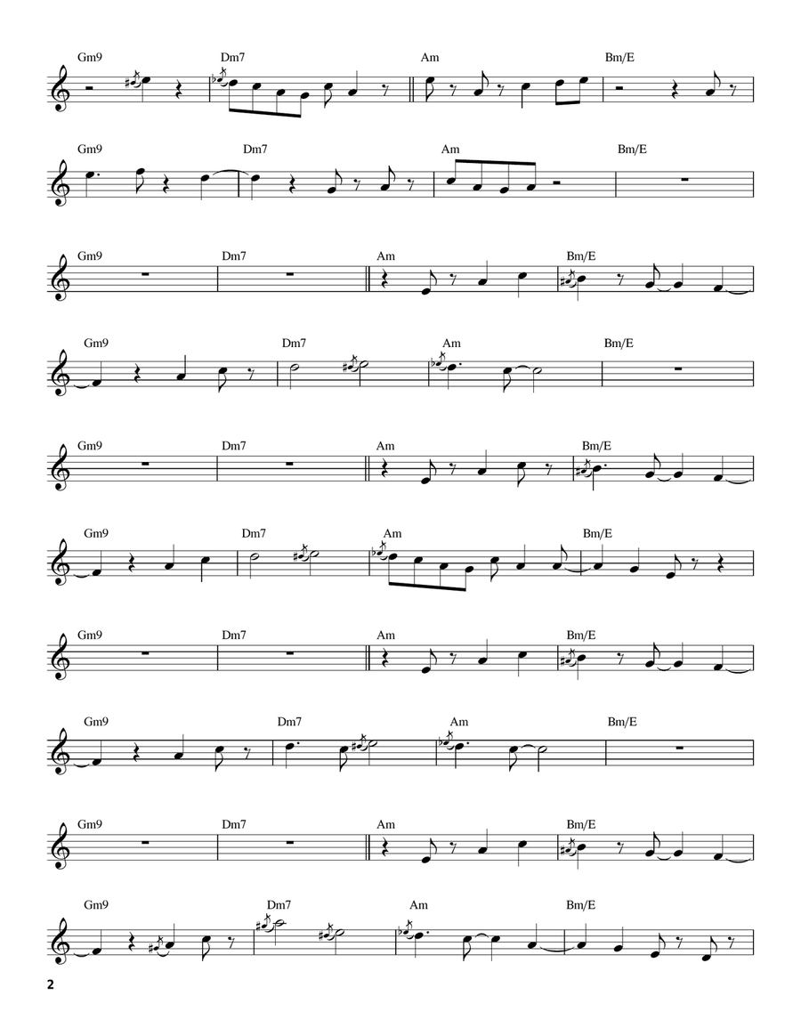 In Deep In Deep Soprano Saxophone scores gallery preview page 2